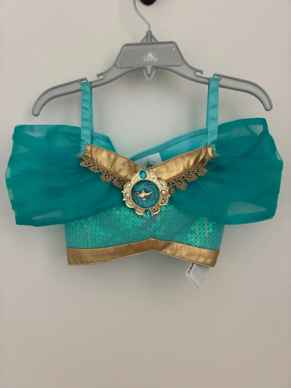Disney Princess Jasmine Costume Dress Up Set - Size 4 - Picture 4 of 8